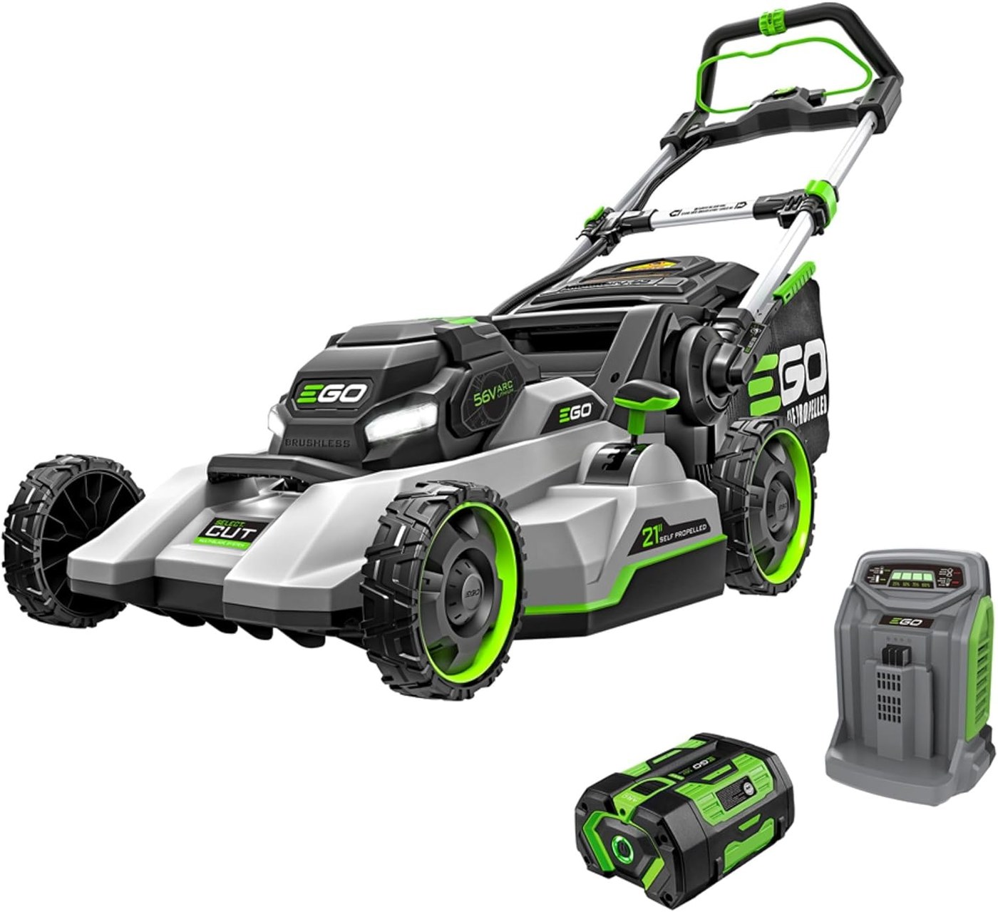 EGO Power Plus cordless self-propelled lawn mower product photo