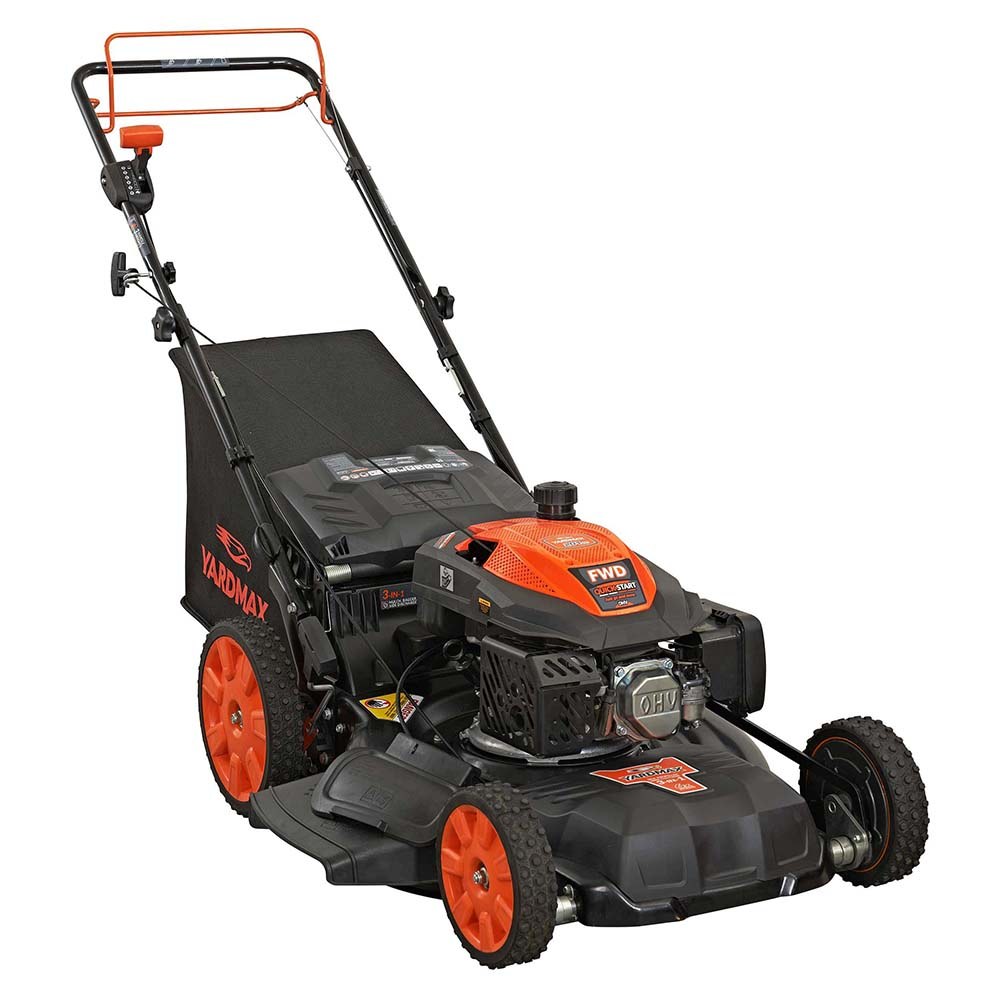 YARDMAX YG2860 22 inch gas self-propelled mower product photo